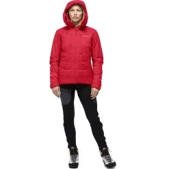 Norrona Trollveggen Primaloft100 Zip Hood - Women's -Women's Jackets Sales Store 1630 19 1105 model f rsz 81658.1674328170