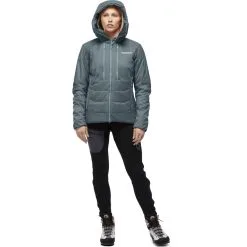 Norrona Trollveggen Primaloft100 Zip Hood - Women's -Women's Jackets Sales Store 1630 19 6614 model rsz 76455.1674328170