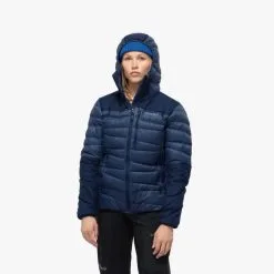 Norrona Falketind Down750 Hood - Women's -Women's Jackets Sales Store 1870 20 2295 model f 4x5 87574.1664310619