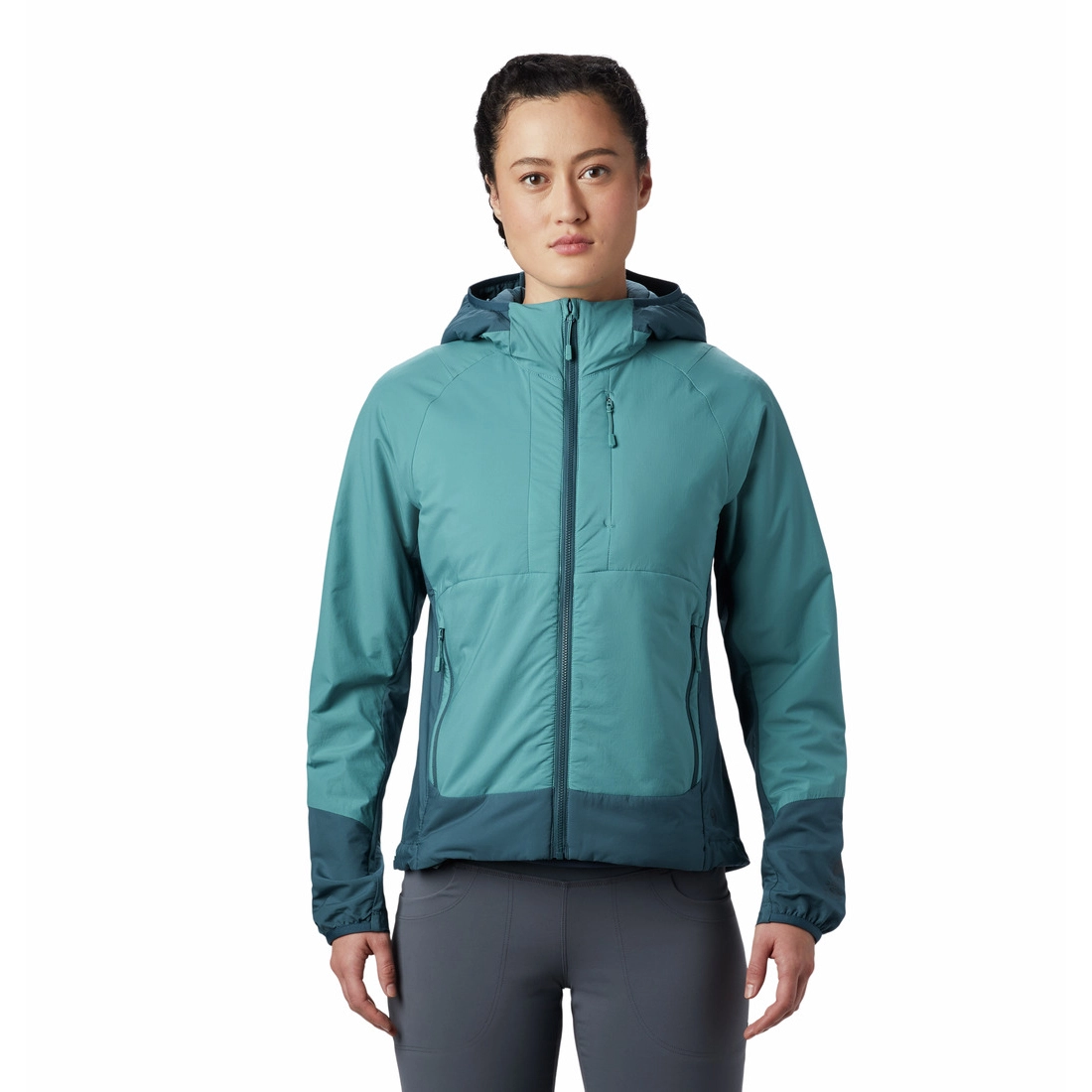 Mountain Hardwear Kor Cirrus Hybrid Hoody - Women's (Spring 2020) 1 Mountain Hardwear Kor Cirrus Hybrid Hoody - Women's (Spring 2020)