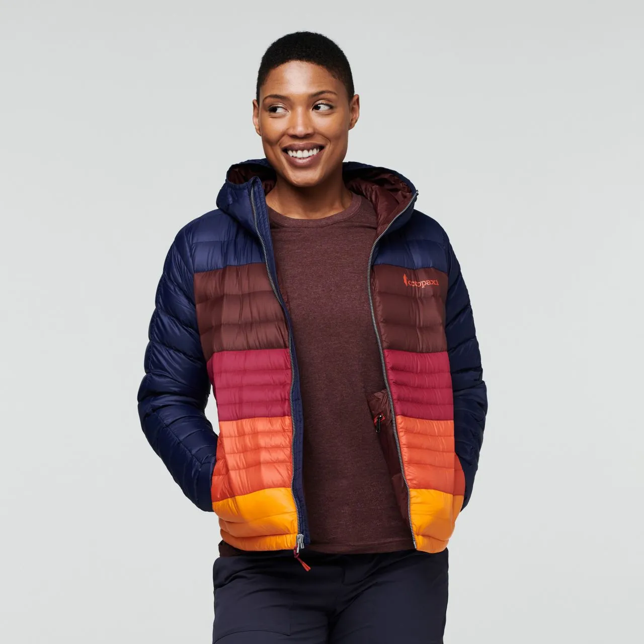 Cotopaxi Fuego Down Hooded Jacket Colorblock - Women's (Fall 2022) 14 Cotopaxi Fuego Down Hooded Jacket Colorblock - Women's (Fall 2022) - Image 14