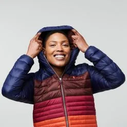 Cotopaxi Fuego Down Hooded Jacket Colorblock - Women's (Fall 2022) 35 Cotopaxi Fuego Down Hooded Jacket Colorblock - Women's (Fall 2022) -Women's Jackets Sales Store 2000 X 2000 F22 W Fuego Down Hooded Jacket Colorblock Maritime Chestnut 2058 rsz 76716.1668792571