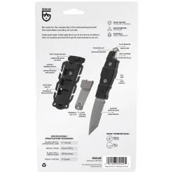 GEAR AID Kotu Tanto Survival Knife -Women's Jackets Sales Store 62040 ga kotu black pkg 02 53667.1652736467