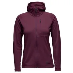 Black Diamond Coefficient Fleece Hoody - Women's -Women's Jackets Sales Store 744021 5016 W COEFFICIENT HOODY Blackberry 08 rsz 22136.1676409507