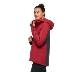 Black Diamond Dawn Patrol Hybrid Shell - Women's -Women's Jackets Sales Store 745005 6012 w dawn patrol hybrid shell wildrose 3quarter rsz 00738.1676481109