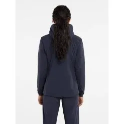 Arc'teryx Atom Hoody - Women's -Women's Jackets Sales Store Atom Hoody Black Sapphire Women s Back View rsz 52743.1675992346