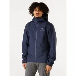 Arc'teryx Beta Jacket - Men's -Women's Jackets Sales Store Beta Jacket Black Sapphire Front View rsz 90522.1675990461