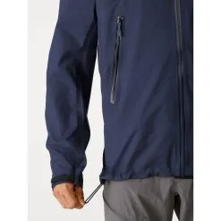 Arc'teryx Beta Jacket - Men's (Fall 2022) -Women's Jackets Sales Store Beta Jacket Black Sapphire Hem Drawcord rsz 17777.1668197959.1280.1280 69884.1674262359