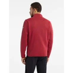 Arc'teryx Covert Cardigan - Men's -Women's Jackets Sales Store Covert Cardigan Bordeaux Heather Back View rsz 30867.1672788141