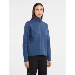 Arc'teryx Covert Cardigan - Women's -Women's Jackets Sales Store Covert Cardigan Moonlit Heather Women s Front View rsz 73999.1675361756
