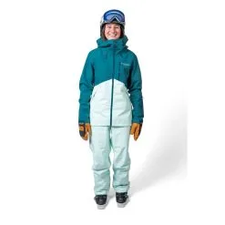 Flylow Billie Coat - Women's -Women's Jackets Sales Store F22 Billie Coat NeptuneMint Moxie Bib Mint 1 1200x rsz 25803.1676485036