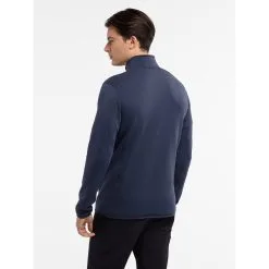 Arc'teryx Kyanite AR 1/2 Zip - Men's -Women's Jackets Sales Store Kyanite AR 1 2 Zip Neck Black Sapphire Back View rsz 84674.1675106943