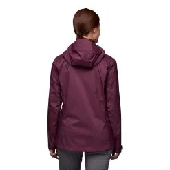 Black Diamond StormLine Stretch Rain Shell - Women's -Women's Jackets Sales Store M697 5016 W STORMLINE RAIN SHELL BLACKBERRY 02 rsz 99162.1676482016