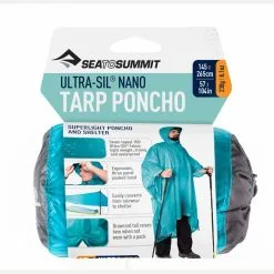 Sea To Summit Ultra-Sil Nano Tarp Poncho -Women's Jackets Sales Store UltraSilTarpPoncho Blue Packaged rsz 47230.1646256057
