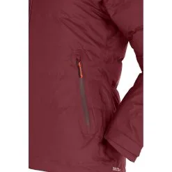 Rab Valiance Jacket - Women's -Women's Jackets Sales Store Womens Valiance Jacket DeepHeather QDB 50 DEH DETAIL1 rsz 19019.1664564329
