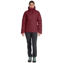 Rab Valiance Jacket - Women's -Women's Jackets Sales Store Womens Valiance Jacket DeepHeather QDB 50 DEH DETAIL6 rsz 04034.1664564329