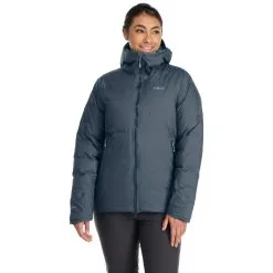 Rab Valiance Jacket - Women's -Women's Jackets Sales Store Womens Valiance Jacket OrionBlue QDB 50 ORB DETAIL4 rsz 45894.1664564329